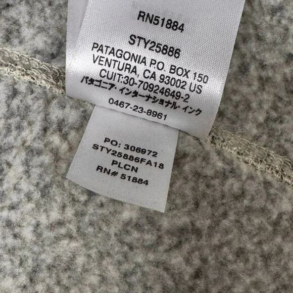 Patagonia Womens Better Sweater Vest Sz S Beige Full Zip Fleece Gorpcore Outdoor - Picture 8 of 10